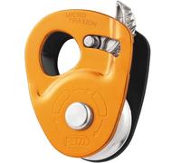 Poulie-bloqueur Petzl Micro Traxion orange