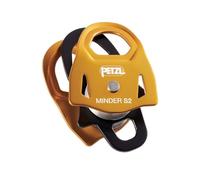 Petzl, Minder S2 Poulie compacte double Prusik Jaune