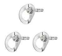 PETZL Mixte Coeur Bolt, Argent, 10 mm EU (Lot de 3)