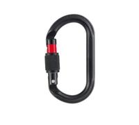 Petzl M72 a SLN Neuf Oxan Haute résistance Mousqueton Ovale, Taille : Mousqueton, Noir