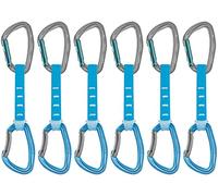 PETZL Pack 6 Degaines Djinn Axess 12 Cm Bleu Lot de Six mousquetons de sécurité Adulte Unisexe, One Size