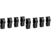 PETZL - Pinces pour Lampes frontales UNI Adapt - Quatre Clips adhésifs, Noir, Taille Unique (Lot de 2)