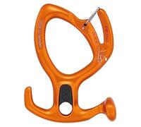 Petzl, Pirana Guide, Discrétion d'embrayage Réglable avec Un Asola Éperon Et Verrouillable pour Le Torrentisme, Orange, U, Adulte Unisexe