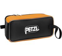 PETZL - Pochette Robuste pour Crampons Fakir Pouch - Unisex, Noir/Orange, Taille Unique