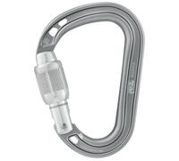 Mousqueton Petzl Rocha Screw Lock gris