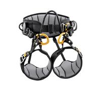 Petzl Séquoia Harnais Taille 0, Noir/Jaune