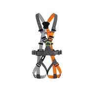 PETZL Swan Freefall Steel (5 Pieces) Harnais Adulte Unisexe, Gris/Orange, Taille Unique