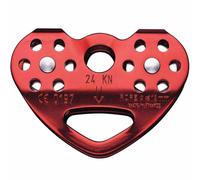 Poulie double Petzl Tandem pour corde rouge