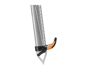 Petzl Trigrest Piolet Unisexe, Noir/Orange, Taille Unique
