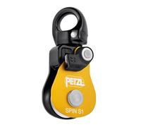 PETZL Unisex - Adultes Spin S1 Poulie à haut rendement Avec poulie tournante