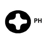 Peu de tournevis Extra Hard; PH; 10 unités