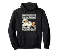 Peu Importe ce Que la Vie Vous réserve... Dire drôle : « Cute Cool Duck Sweat à Capuche