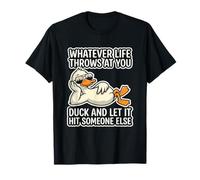 Peu Importe ce Que la Vie Vous réserve... Dire drôle : « Cute Cool Duck T-Shirt