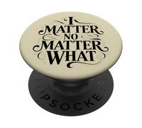 Peu Importe ce Qui Compte, Inspirer, habiliter, Encourager PopSockets PopGrip Adhésif