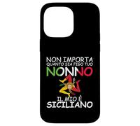 Peu importe combien tu as figo tuo Nonno, il mio e Siciliano Coque pour iPhone 14 Pro Max