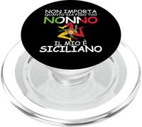 Peu importe combien tu as figo tuo Nonno, il mio e Siciliano PopSockets PopGrip pour MagSafe