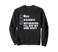 Peu Importe, j'achèterai Mes Propres Affaires Funny Christmas Santa Nice Sweatshirt