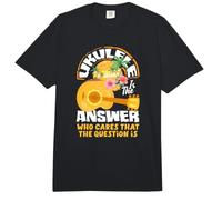 Peu Importe la Question, Le ukulélé est la réponse Comfort Colors Adult Heavyweight T-Shirt