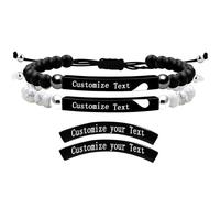 Peu Importe Quoi, Peu Importe où, Bracelets Assortis au cœur, il est Toujours Le Sien pour Toujours, Cadeaux de Couple pour Femmes Hommes