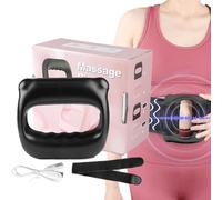 Peufcmi Anneau Massant Électrique,Massageur Électrique D'Épaule À 3 Vitesses Avec Ceinture - Équipement Fitness Musculation Yoga Bien-être Relaxation Domicile