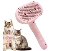Peufcmi Brosse À Vapeur Pour Chat,Peigne De Toilettage Rechargeable Anti-Statique Pour Démêlage Des Poils - Brosse À Vapeur Massante Pour Chien,Pour Chiot, Lapin, Chien, Animal De