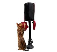 Peufcmi Cat Punching Bag, with Catnip & Two Gloves, Jouet De Sac De Boxe pour Chat, Sac De Boxe Jouet pour Chat, SacDe BoxePour Chaton, SacDe BoxeDe Chats avec Tasse À Vide, Sac-De Frappe PourChat