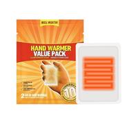 Peufcmi Chauffe-mains d'hiver - Fournitures chauffantes auto-chauffantes, patchs chauffe-mains individuels, pour le camping, la randonnée, la pêche, le ski, le snowboard, les trajets quotidiens, les