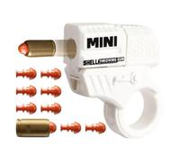 Peufcmi Jouet pour À Éjection De Douilles | Amusant avec Anneau réglable | Pistolet à fléchettes en Mousse avec Douilles pour | pour Anniversaire, Vacances, Camp d'été, Plein air, Voyage,