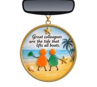 Peufcmi Ornements De Noël pour Amis | Pendentif Décoratif 2D comme Cadeau Souvenir | Décoration Décorative pour Arbre de Noël - pour Anniversaire Arbre De Pâques Femme Sœur Porte Famille Sœurs