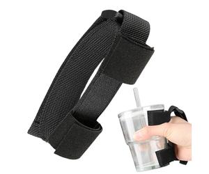 Peufcmi Porte-Ustensile Adaptatif avec Manchon Universel | Ajustable Anti-Tremblement | Manchette d'Assistance à l'Alimentation - pour les Personnes Âgées et à Mobilité Réduite pour la Vie