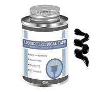 Peufcmi Ruban Électrique Liquide | 125 ml Isolation Étanche pour Fils - Adhésif Isolant pour Scellement Sec,pour Composants Électroniques Appareils Ménagers Instruments Équipements Maintenance