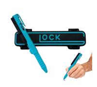 Peufcmi Stylo À Mécanisme Bolt | Outil D'Écriture Avec Glissière Anti-Stress | Stylo Rechargeable À Encre Fluide | Pour Le Voyage La Navette Le Bureau L'École La Maison L'Intérieur Et