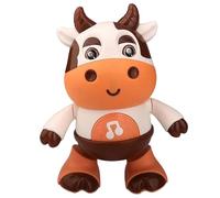 Peufcmi Vache Dansante Lumineuse Boogie Cow - Boogie Cow Illumine La Vache Dansante avec Musique Et Lumières, Jouet DeVacheDansante, Jouets Éducatifs Sensoriels pour Tout Petits