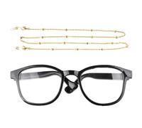 Peufcmi Verres à œil de Chien de Chat, Verres de Chat avec chaîne | Lunettes de Cosplay de drôle de Animal de Compagnie - Play de rôle en Plein air en intérieur