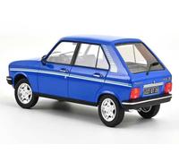 PEUGEOT 104 S 1981 Bleu Ibis Voiture de Collection NOREV 1/18