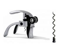 Baltaz Tire-Bouchon À Levier Couleur Gris Métallisé Avec Coupe-Capsule 14 Cm