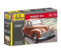 Heller Maquette Voiture Peugeot 203 – Échelle 1/43 – Classique (80160)