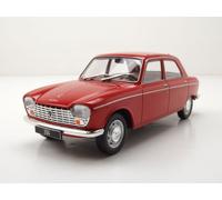 Peugeot 204 1968 Modèle Réduit 1:24 Rouge Voiture Whitebox Die-Cast