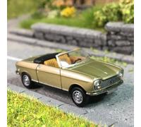 Peugeot 204, cabriolet, or métallisé, 1966 - SAI 6657 - HO 1/87