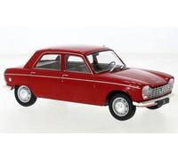 Peugeot 204 Rouge 1968 1/24 Whitebox