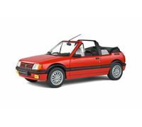 PEUGEOT 205 CTI - 1986 - red - SOLIDO 1:18