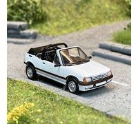Peugeot 205 CTI, cabriolet Blanc Meige - SAI / PCX87 6331 - HO 1/87