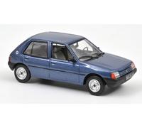 Voiture Miniature de Collection - NOREV 1/43 - PEUGEOT 205 GL - 1988 - Blue Ming - 471736