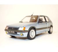 PEUGEOT 205 GTi 1.6l bleu Topaze 1/18