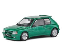 1:43 SOLIDO Peugeot 205 Gti Dimma Body Kit 1992 Green SL4310807