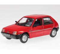Peugeot 205 Junior 1988 rouge véhicule miniature 471731 Norev 1:43
