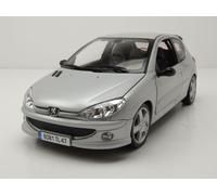 Peugeot 206 RC 2003 Argent Modèle Réduit 1:18 Norev