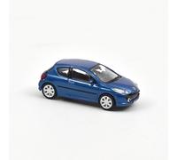 Peugeot 207 2007 Premium Pack Bleu Aegean 1:87