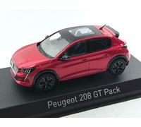 Peugeot 208 GT 2022, Rouge Elixir, NOREV 1:43