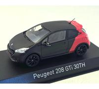 Peugeot 208 GTI, 2014, Noir/Rouge , 1:43, NOREV